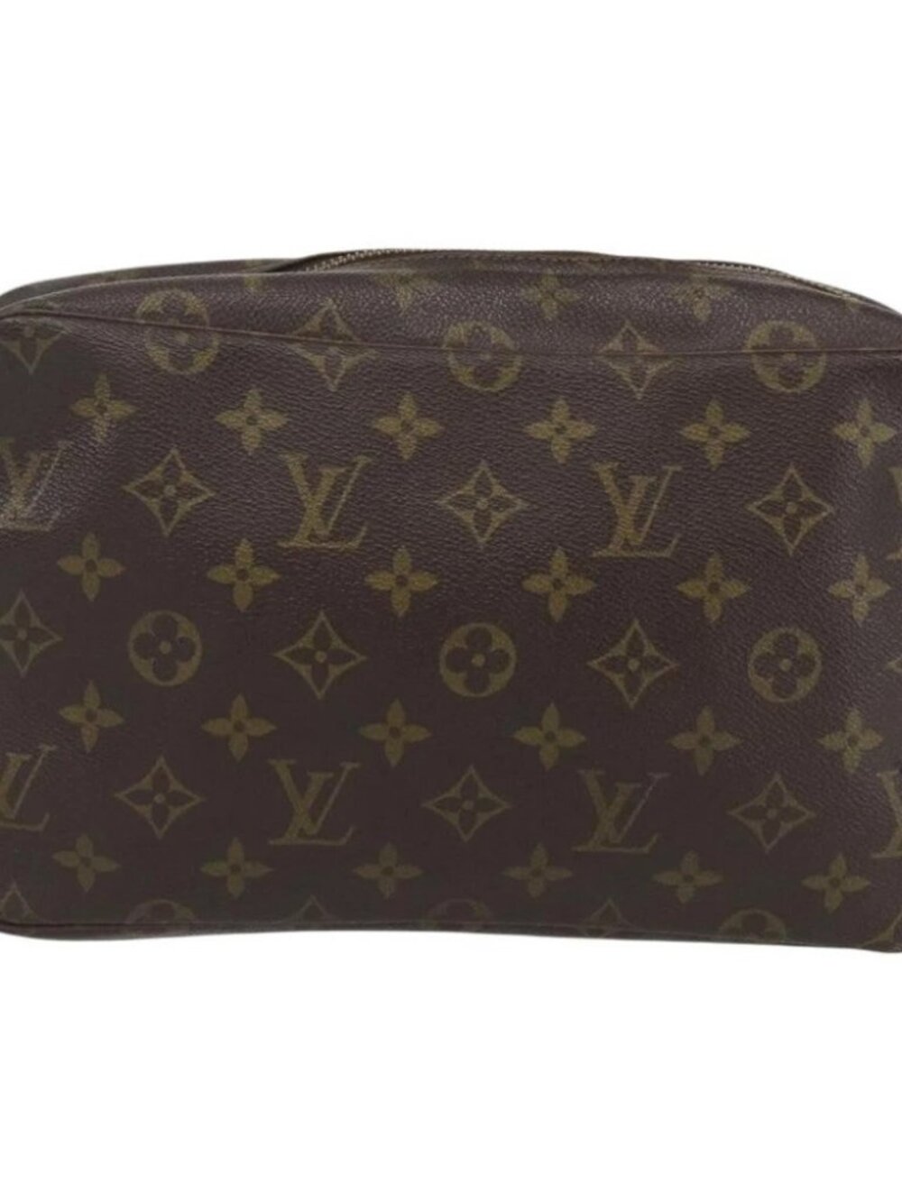 LOUIS VUITTON Monogram Trousse Toilette 28 Clutch Bag M47522 LV Auth - Picture 1 of 16